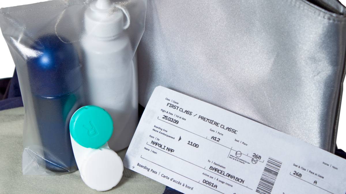 Profumi e deodoranti in aereo