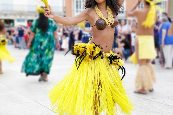 Ballerina, viaggio in Polinesia