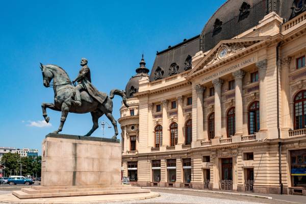 budapest Statua equestre Re Carol primo, Bucarest