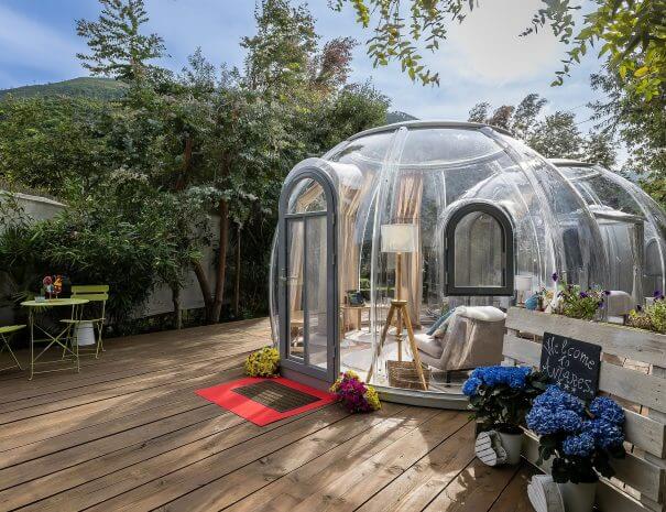 bubble emotion Posti particolari dove dormire: Bubble Emotion