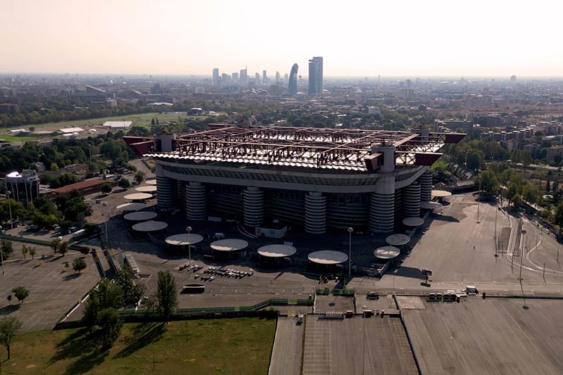 Parcheggi per concerti allo stadio San Siro di Milano