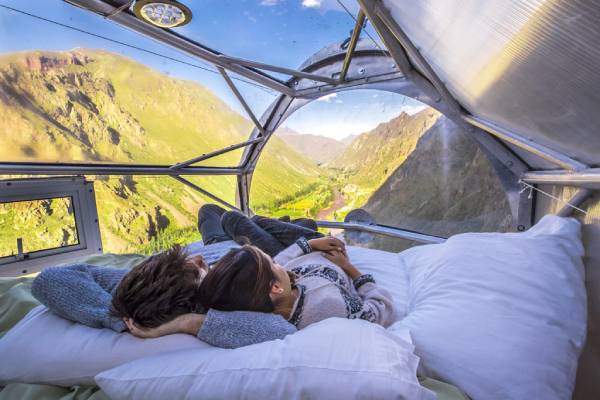 skylodge adventure suites Posti particolari dove dormire: Slylodge adventure suite
