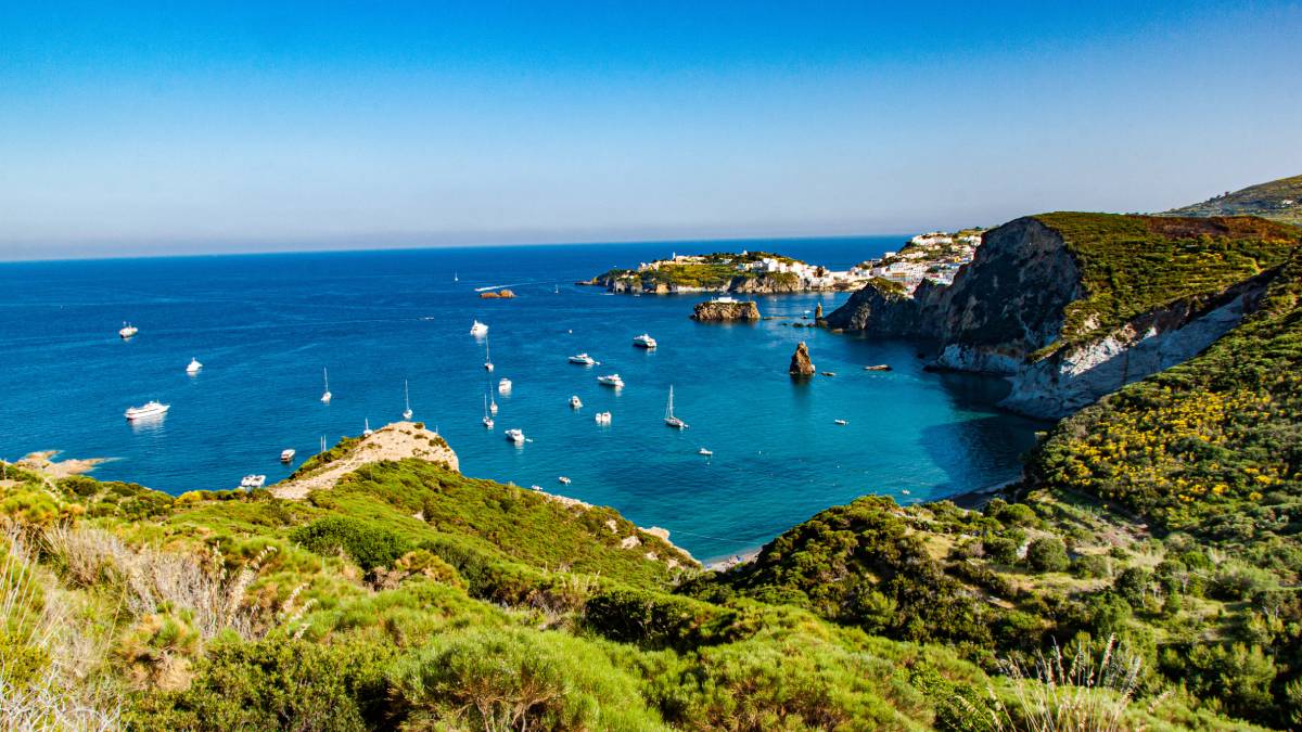 Panorama isola di Ponza