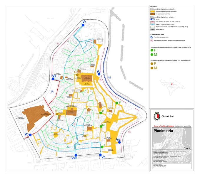Mappa ZTL Bari Mappa Ztl Bari