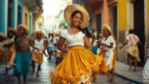 Costi viaggio Cuba: ragazza che balla all'Havana