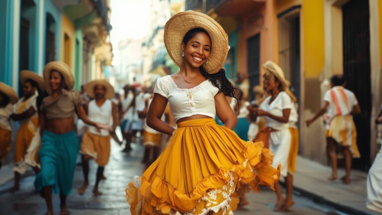 Costi viaggio Cuba: ragazza che balla all'Havana