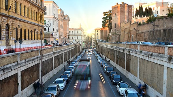 Traffico a Roma