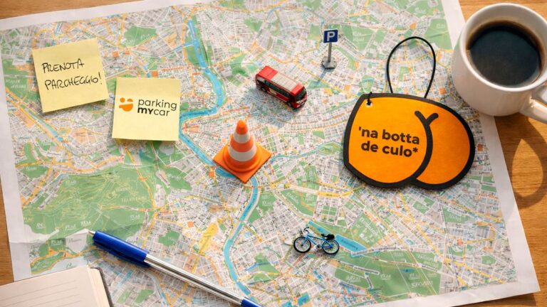 Muoversi a Roma: mappa e gadget ParkingMyCar