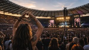 Concerto Ligabue all'Olimpico di Roma
