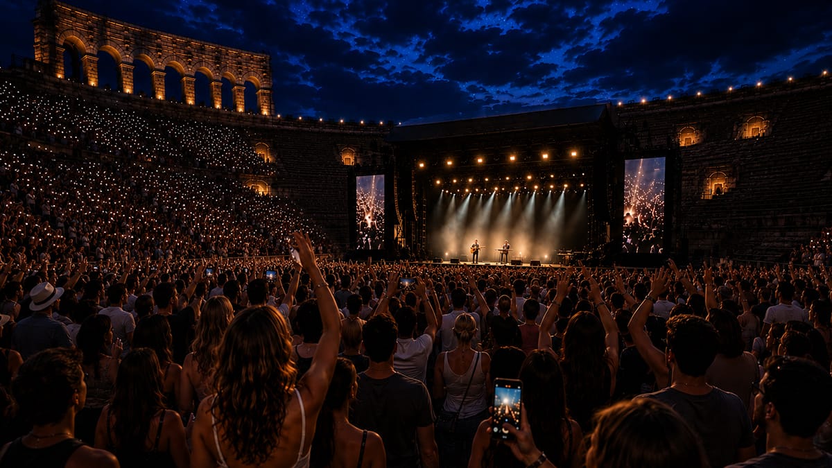 The Lumineers all'Arena di Verona