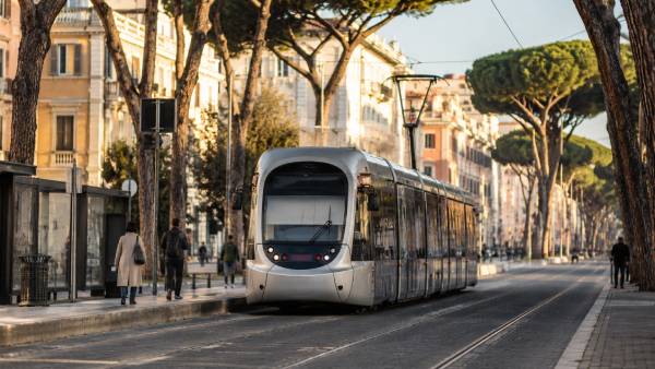 Arrivare allo stadio olimpico con il tram