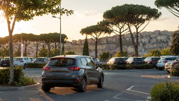 Andare allo stadio olimpico in auto