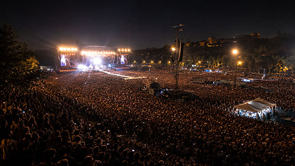 Edoardo Bennato in concerto al Circo Massimo