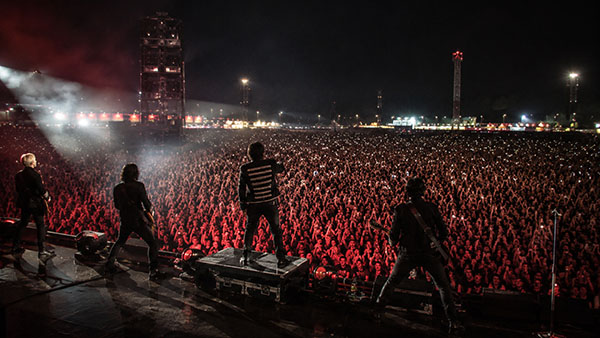 My Chemical Romance alla Visarno Arena