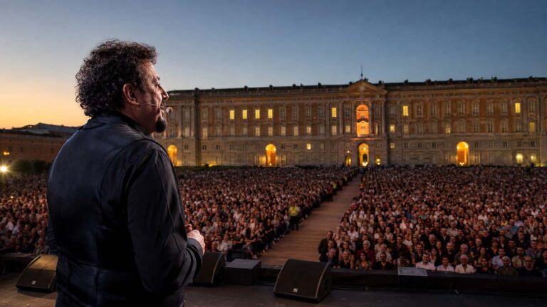 Enrico Brignano alla Reggia di Caserta