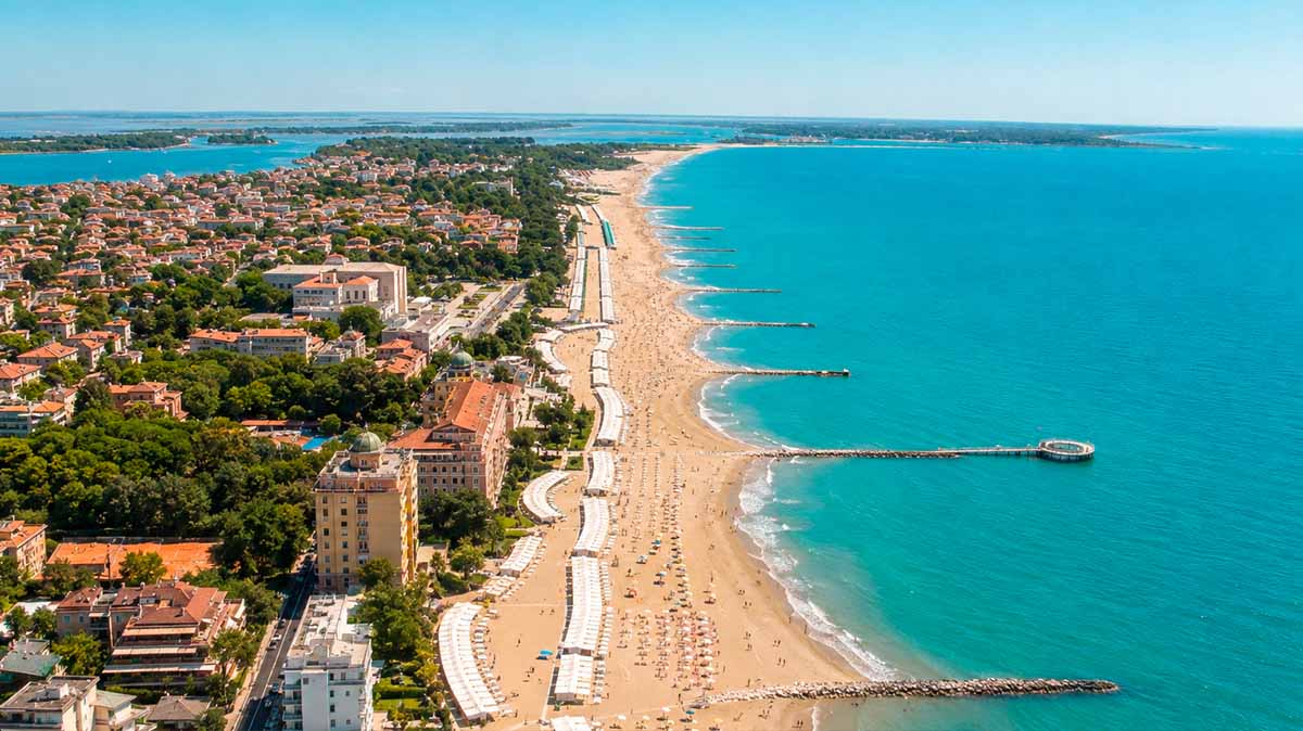 Vista lido di Venezia