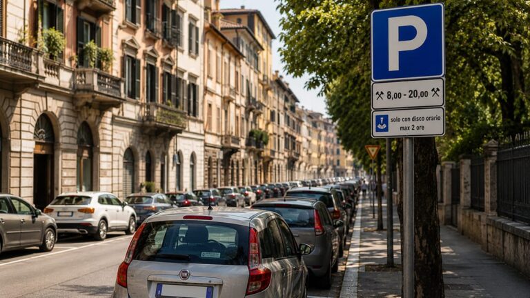 Dove trovare un parcheggio libero