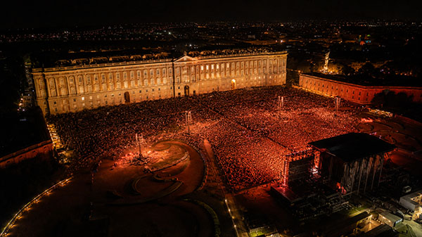 Vista della Reggia di Caserta