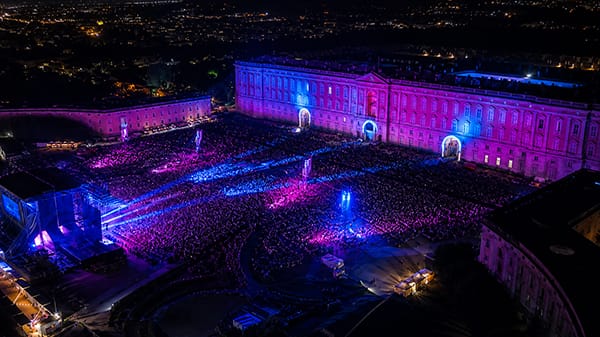 Spettacolo alla Reggia di Caserta con Fiorella Mannoia