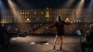 Giorgia alla Reggia di Caserta