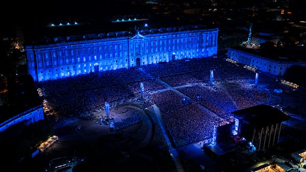 Concerto Negramaro in scena alla Reggia di Caserta