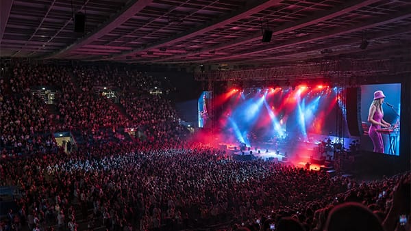 Palco e platea Palaflorio