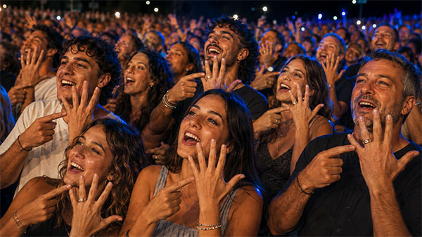 Pubblico per Sal Da Vinci Arena Flegrea