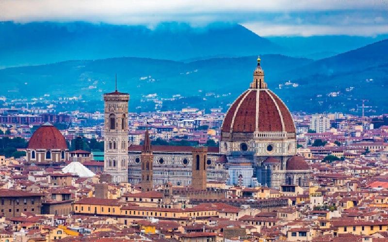 Centro di Firenze visto dall'alto