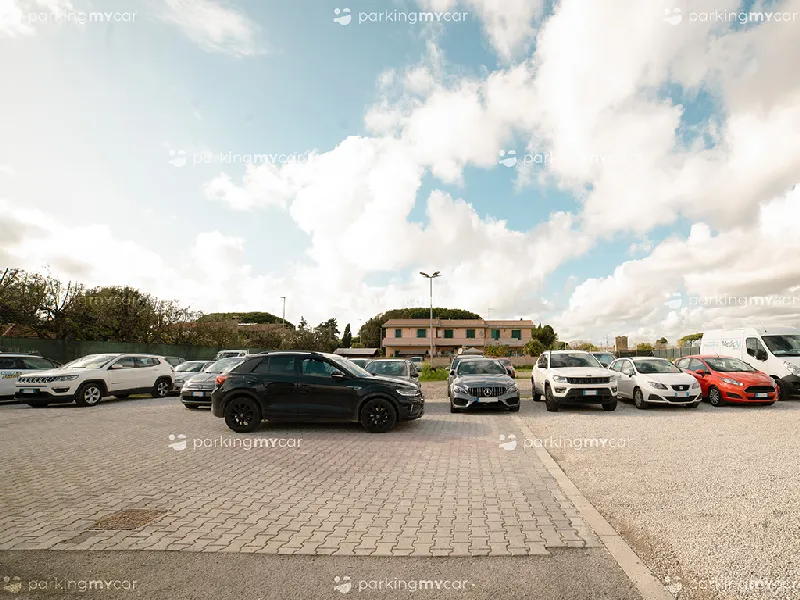 Posti auto scoperti Area 4 Parking - Aeroporto Roma Fiumicino