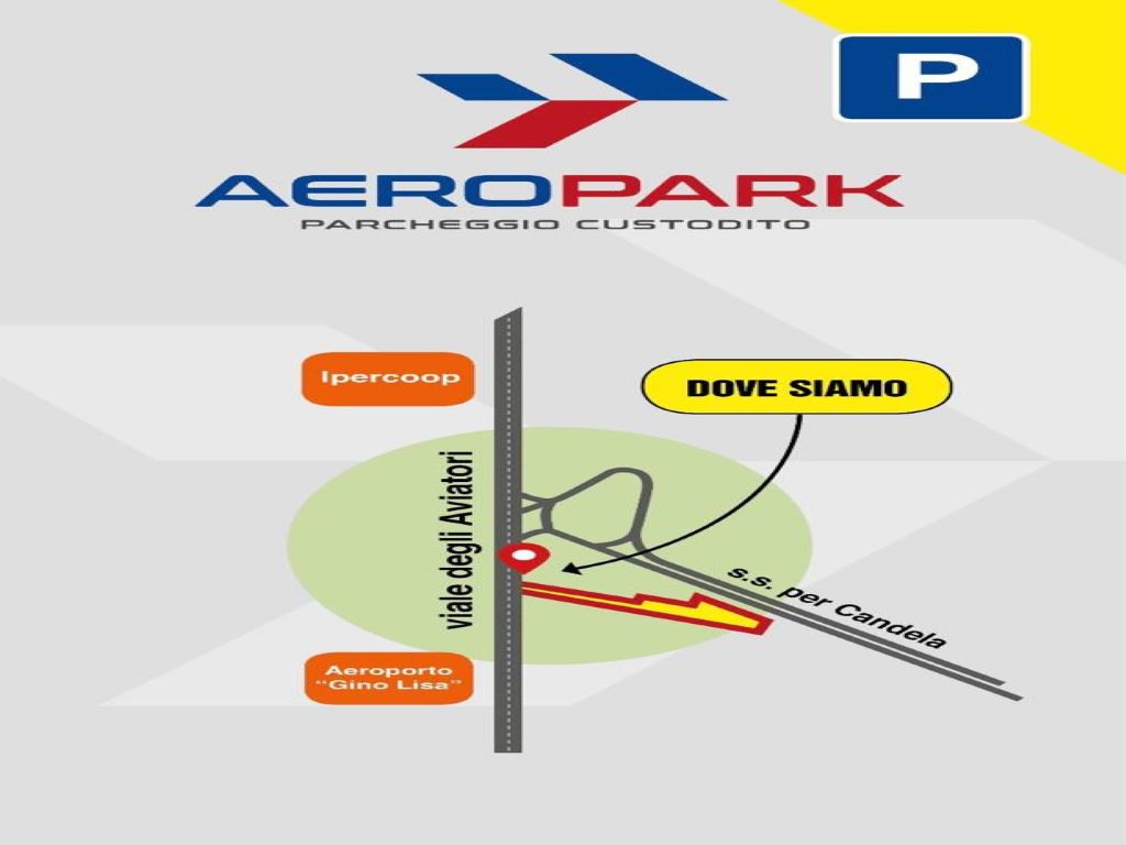 Mappa Aeropark - Aeroporto Foggia