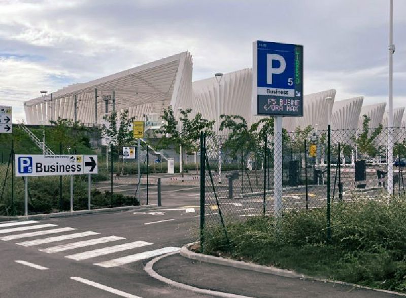 Ingresso Terminal One Parking P5 Business – Reggio Emilia Mediopadana