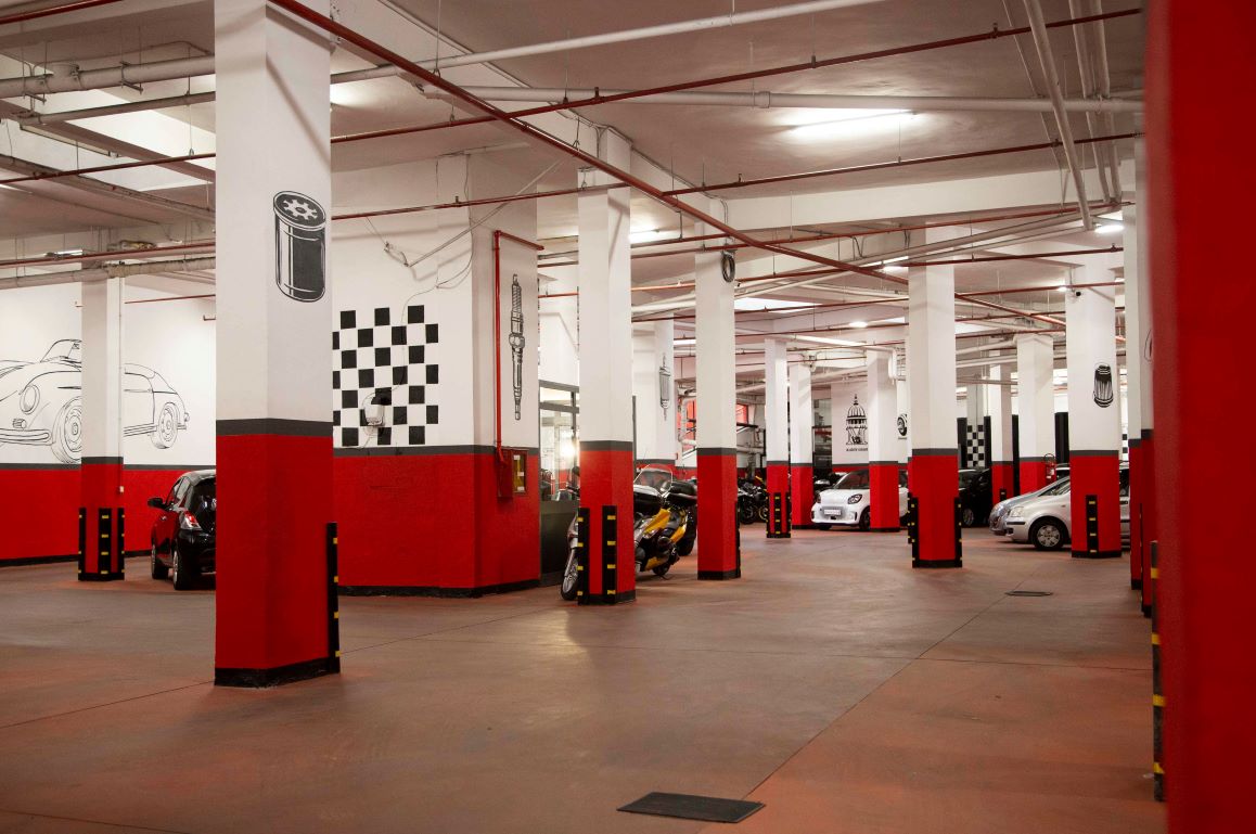 Posti auto al coperto Majestic Garage - stazione Roma San Pietro 