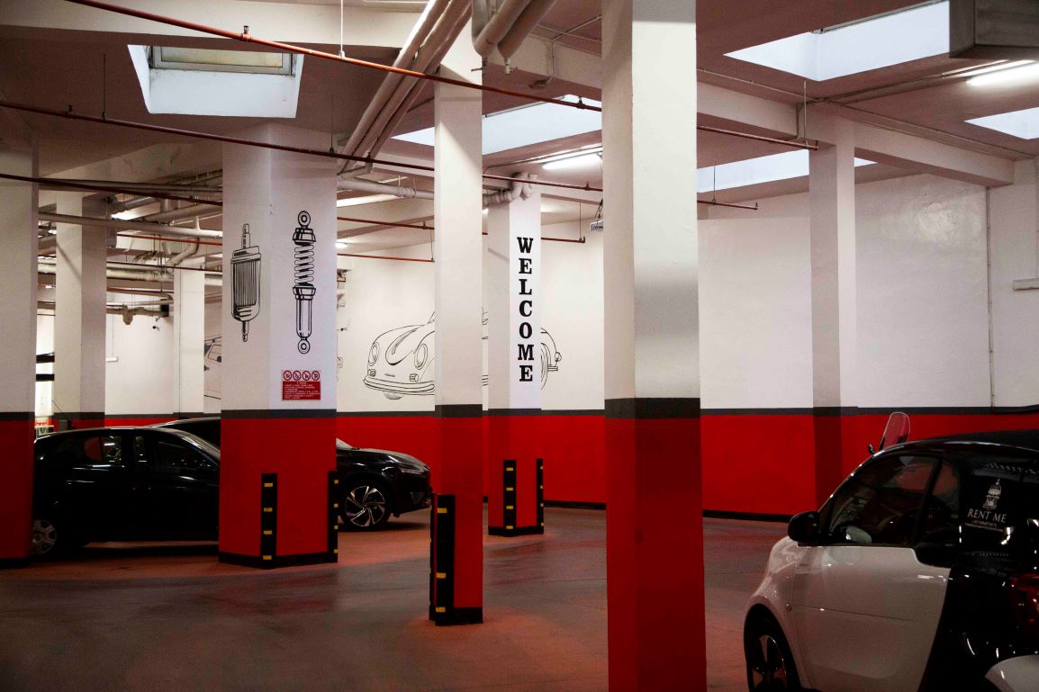 Posti auto al coperto Majestic Garage - stazione Roma San Pietro 