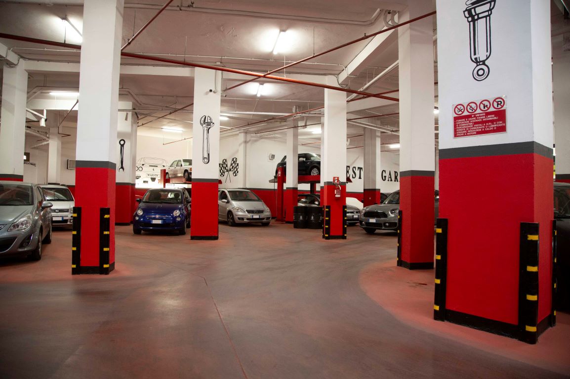Posti auto al coperto Majestic Garage - stazione Roma San Pietro 