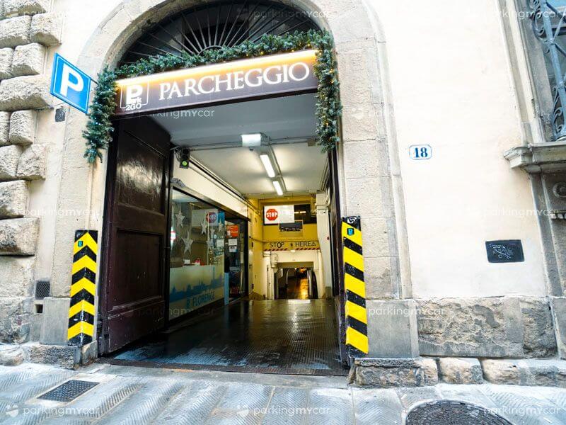 Accesso Park2Go - Firenze centro città
