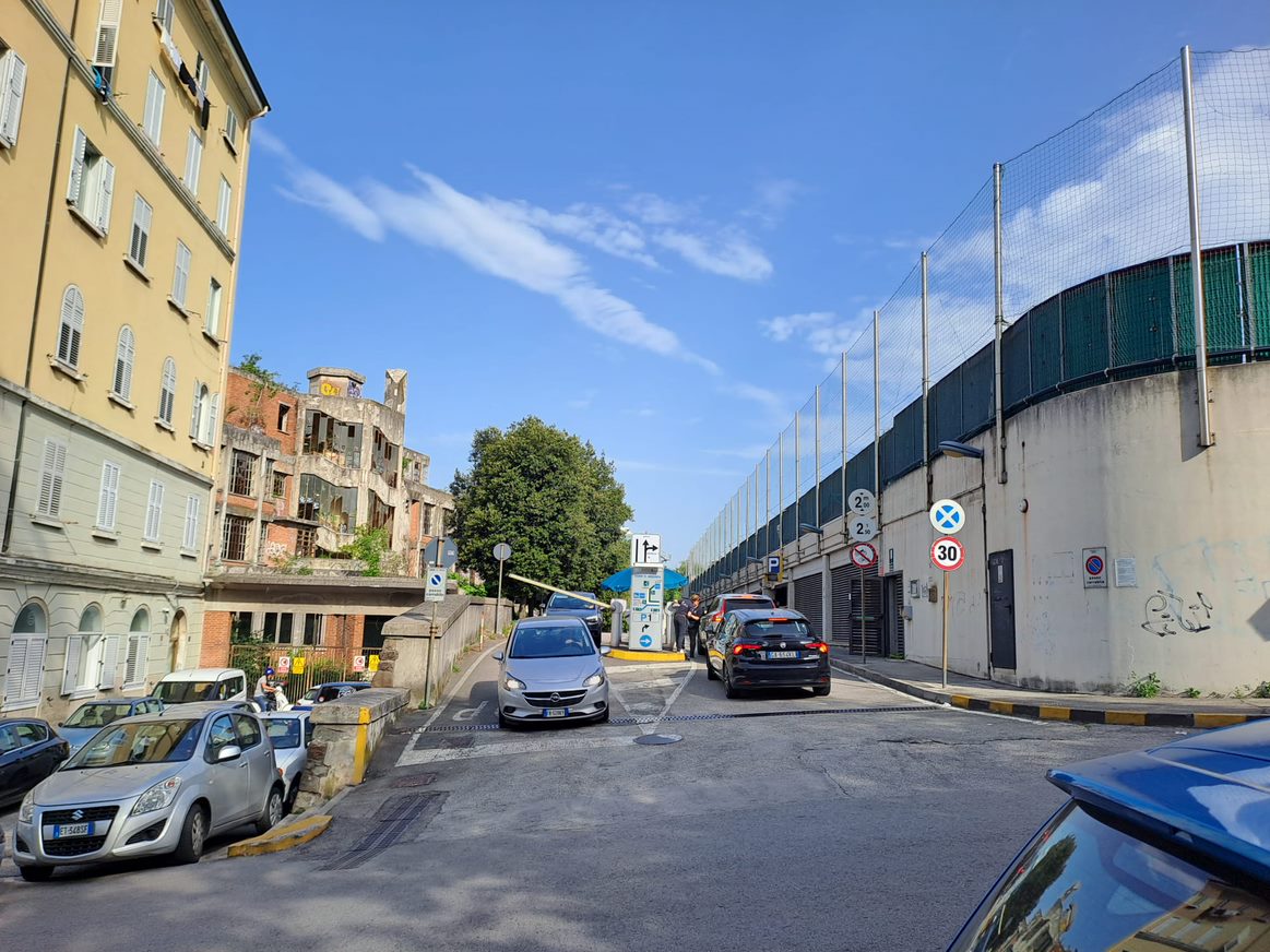Via di accesso Carli Park - Porto Trieste