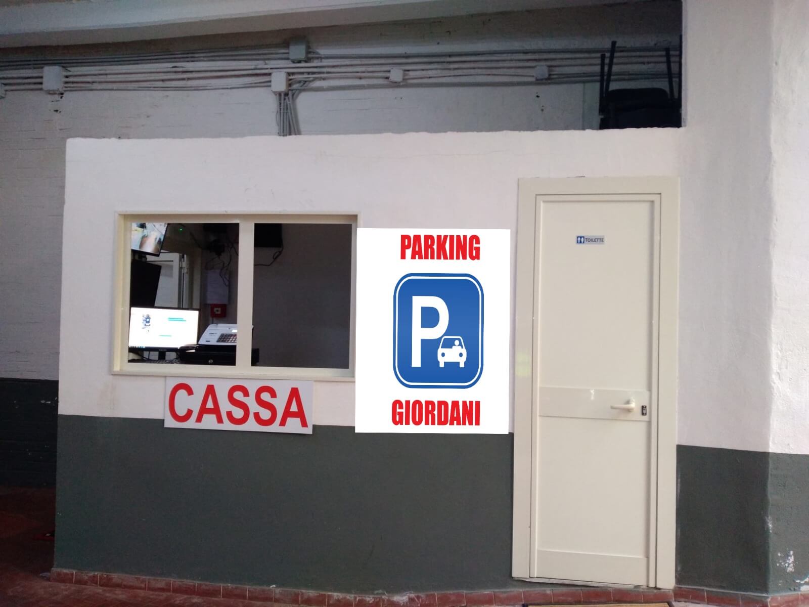 Cassa Parking Giordani - Porto Mergellina