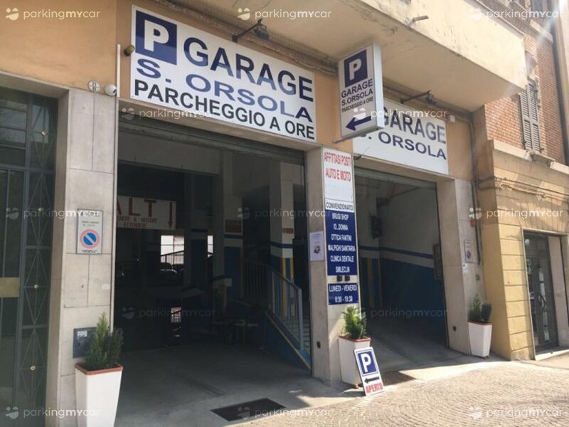 Ingresso Garage S.Orsola - Bologna centro città