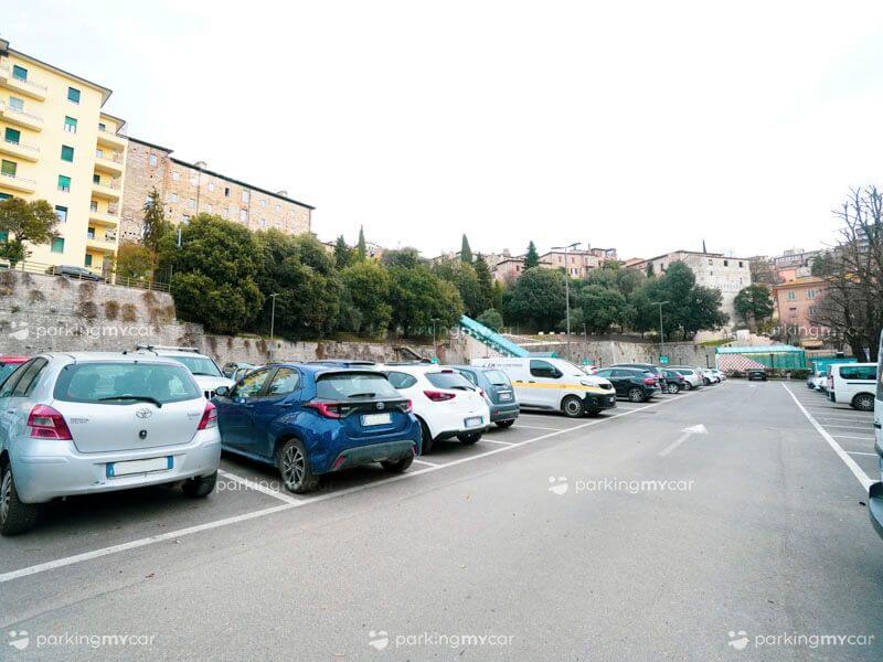 Parcheggi scoperti SABA Pellini - Perugia centro città