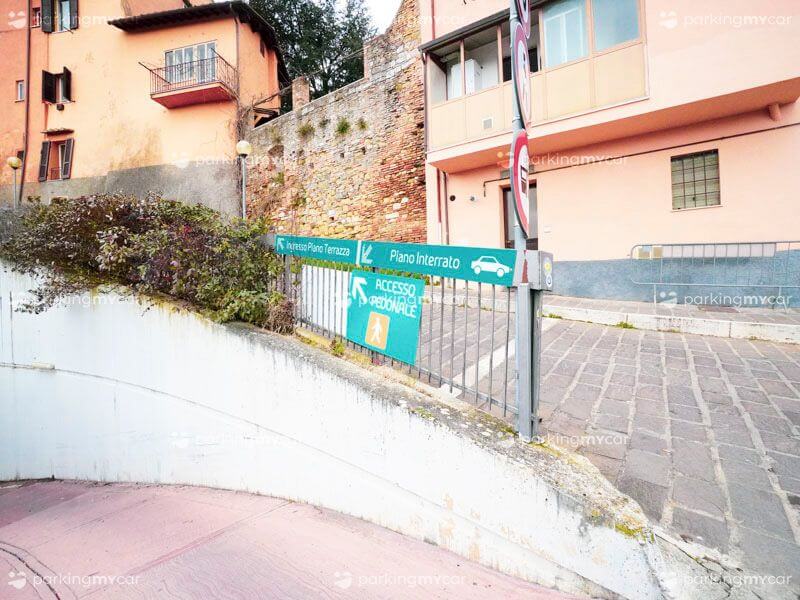 Rampa di ingresso SABA Sant'Antonio - Perugia centro città