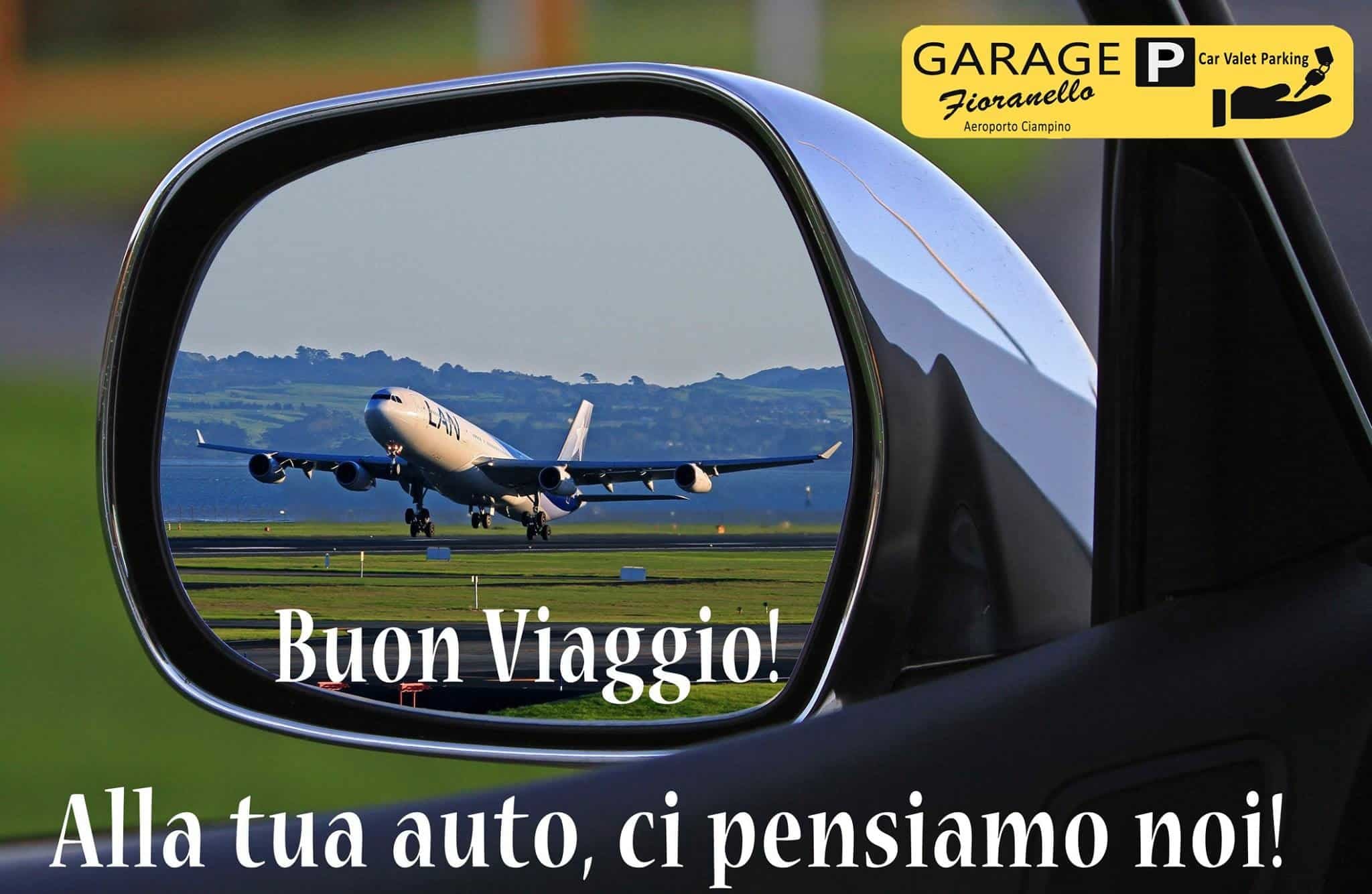 Specchietto retrovisore Garage Fioranello FCO -  Aeroporto Roma Fiumicino