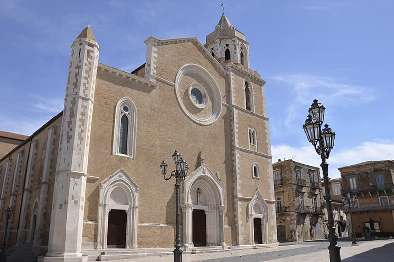 Facciata della Basilica Cattedrale di Santa Maria Assunta a Lucera