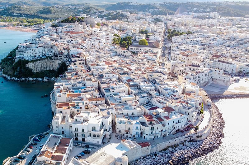 Vista panoramica Vieste
