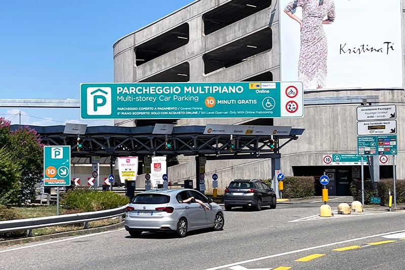 Parcheggi ufficiali Aeroporto Torino