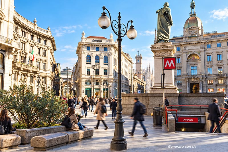 Piazza Cordusio Milano