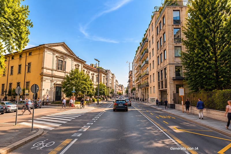 Via Senato Milano