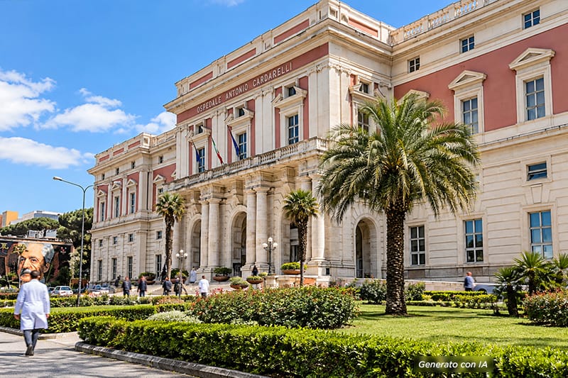 Ospedale Cardarelli a Napoli