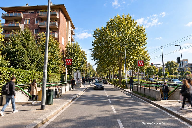 Fermata Metro Romolo Milano