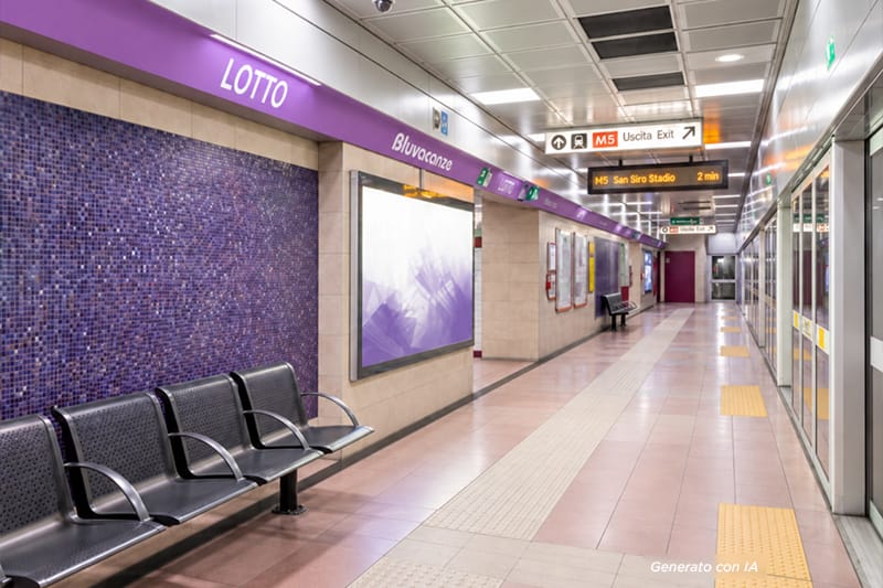 Fermata Metro Lotto Milano