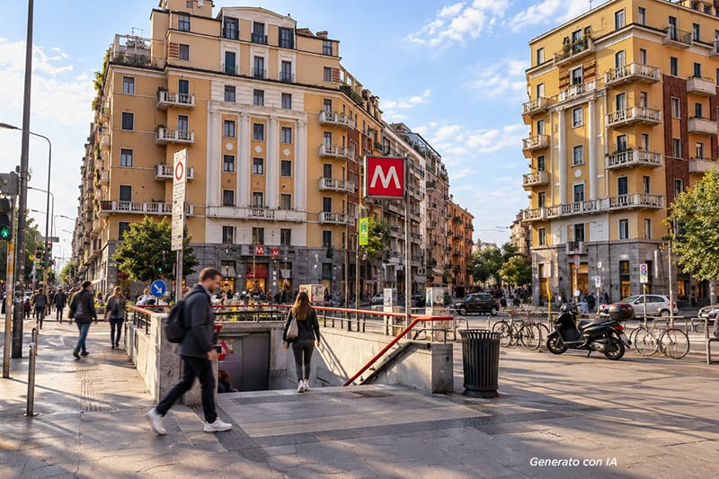 Fermata Metro Sant'Agostino Milano